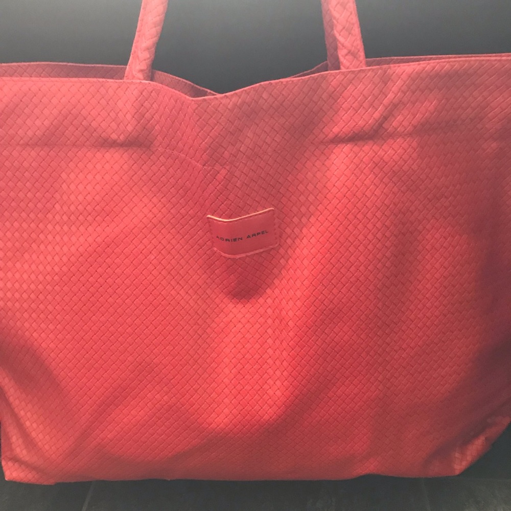Red Vegan Tote